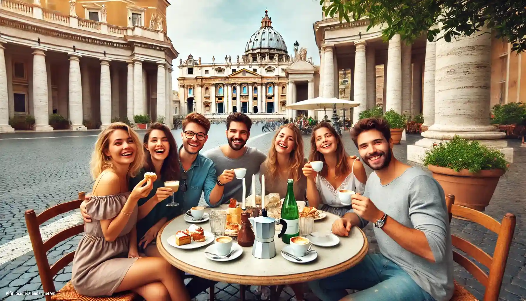 Celebration of name day and name - Alfit