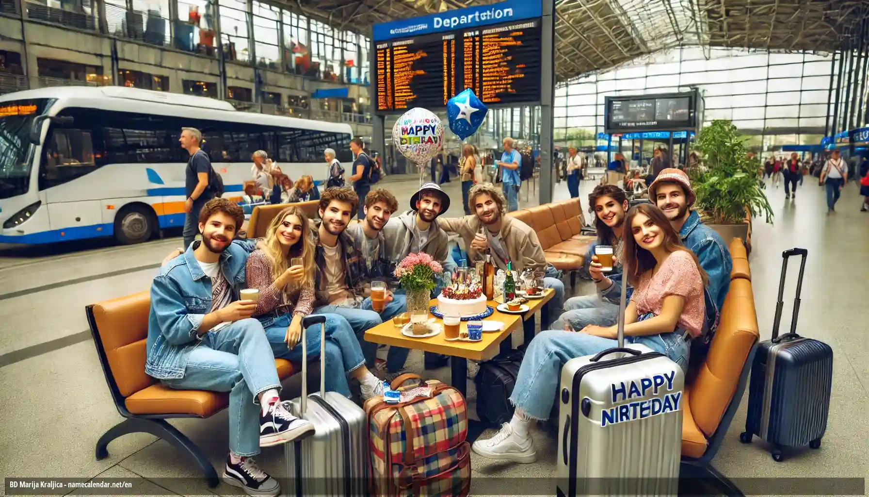 Celebration of name day and name - BD Marija Kraljica