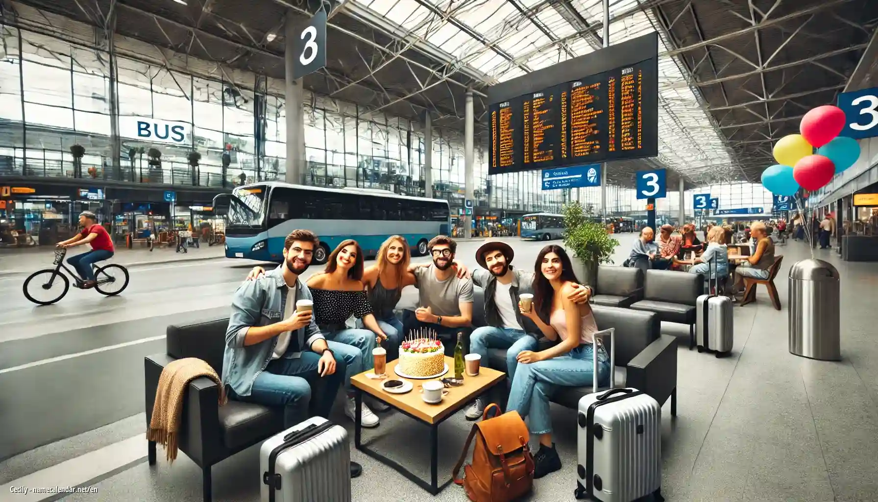 Celebration of name day and name - Cecily