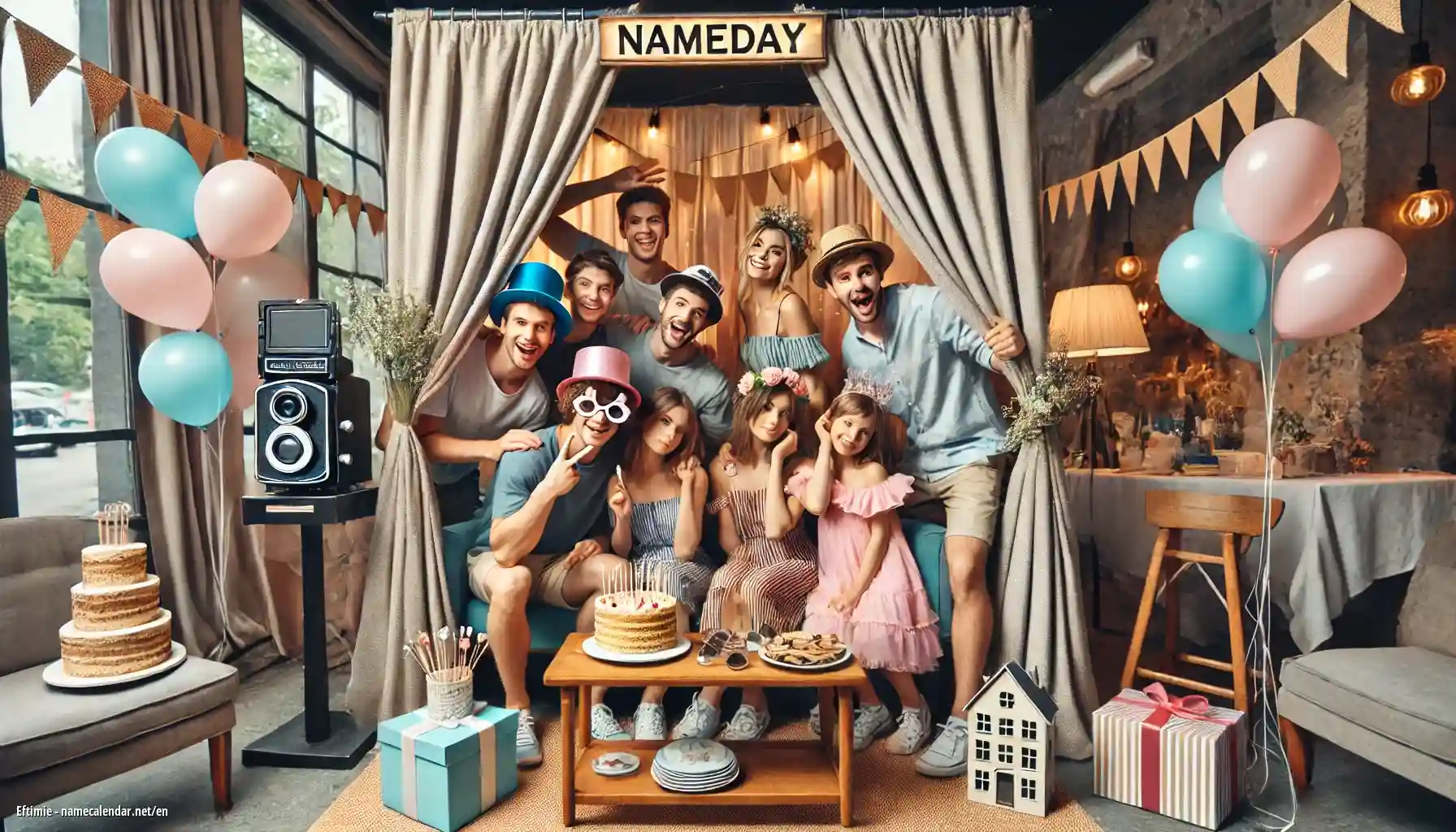 Celebration of name day and name - Eftimie