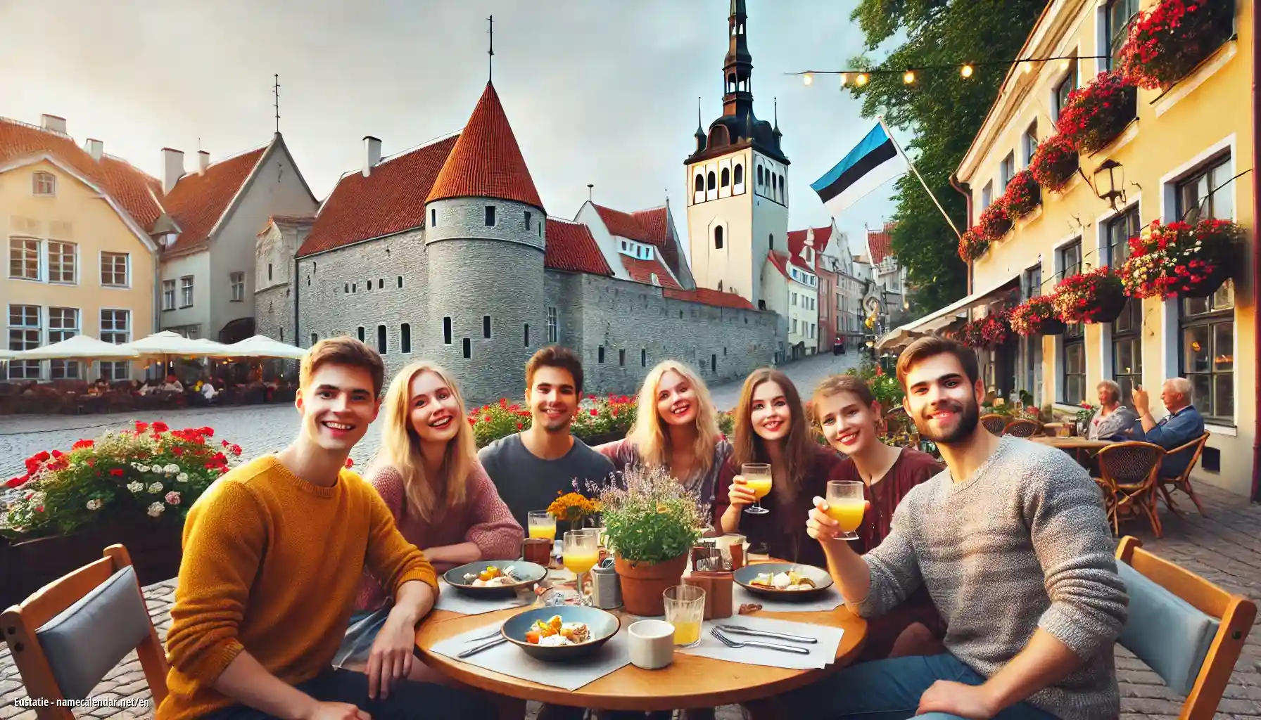 Celebration of name day and name - Eustatie