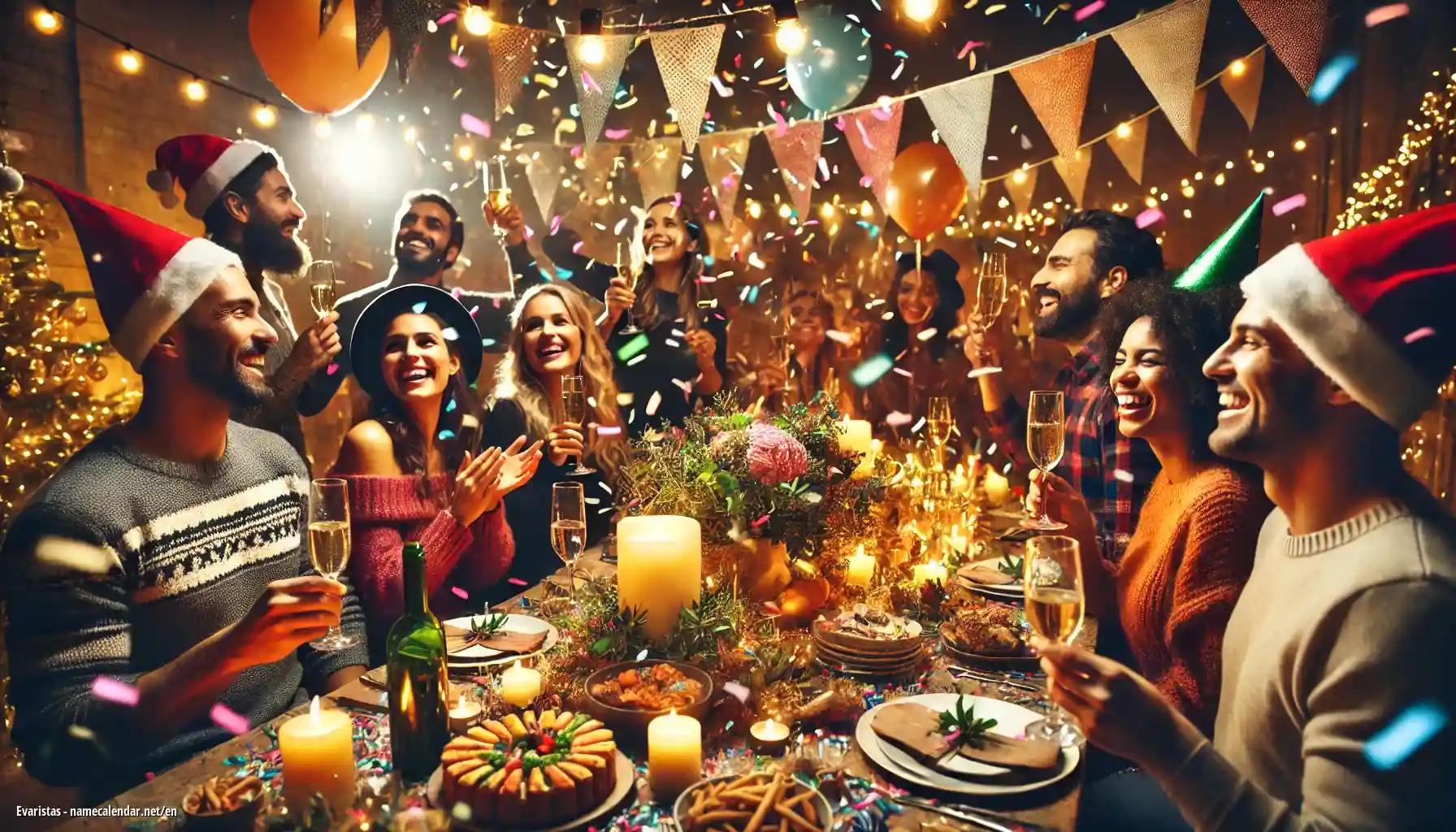 Celebration of name day and name - Evaristas