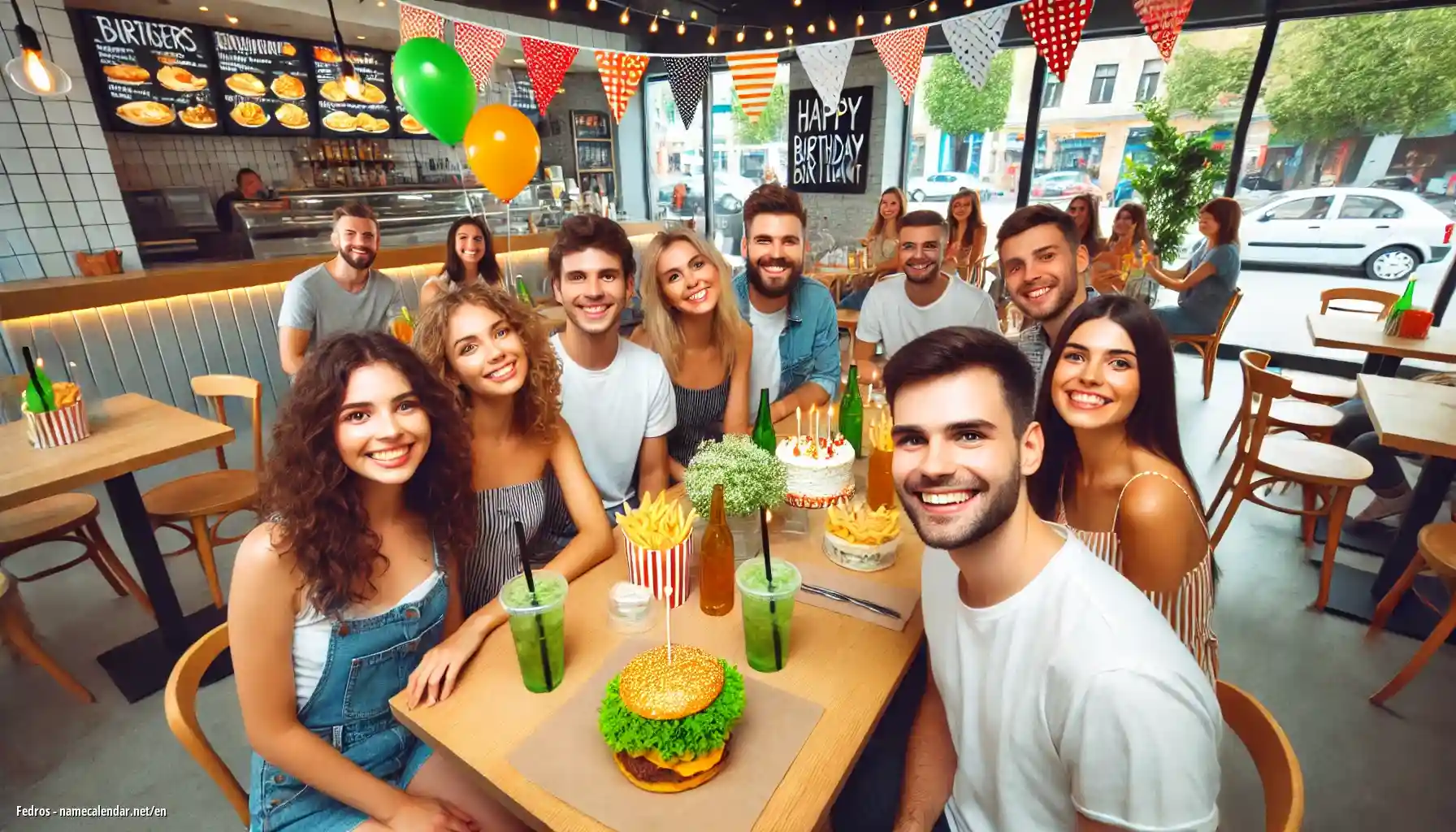 Celebration of name day and name - Fedros