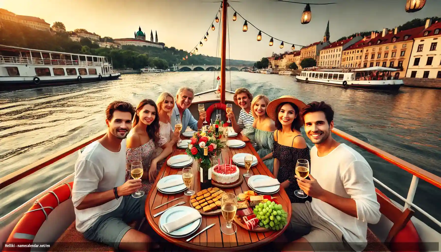 Celebration of name day and name - Helliki