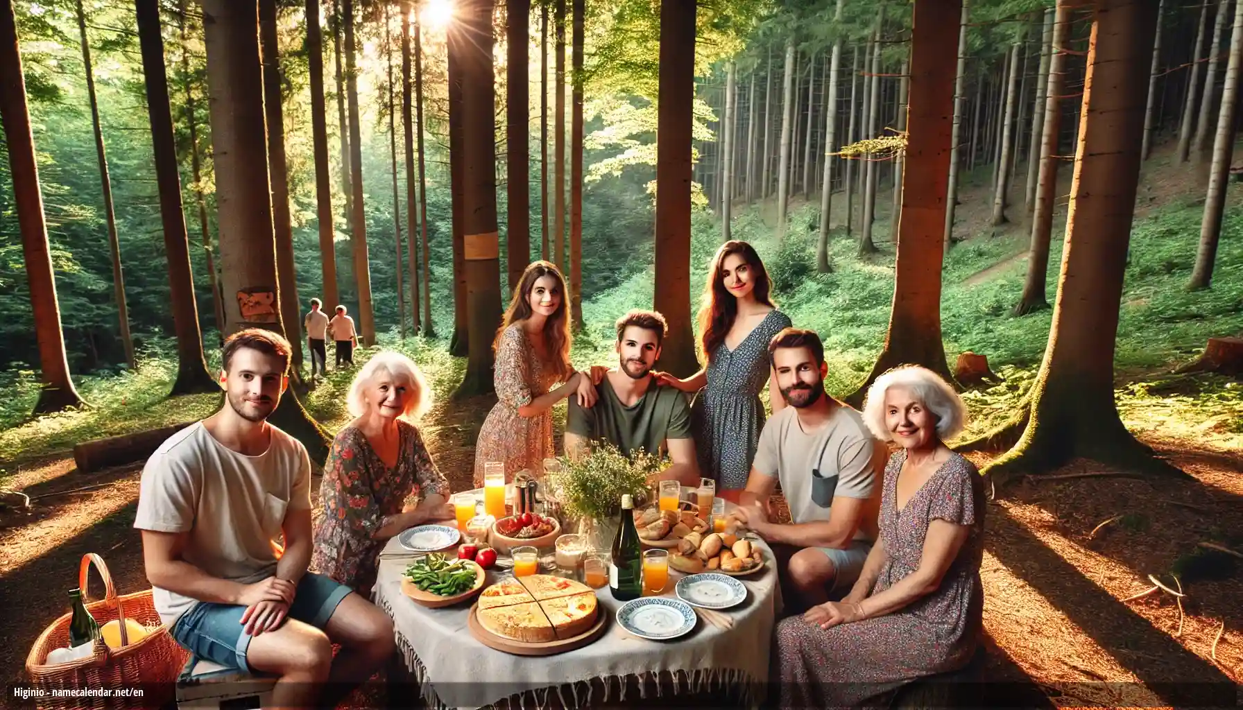 Celebration of name day and name - Higinio