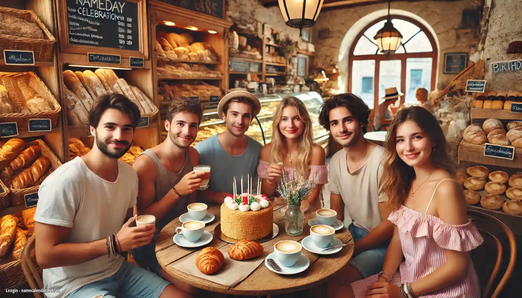 Celebration of name day and name - Longin