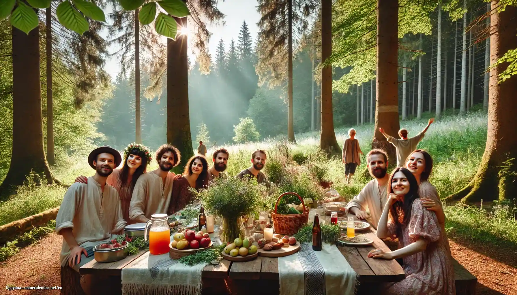 Celebration of name day and name - Ognyana