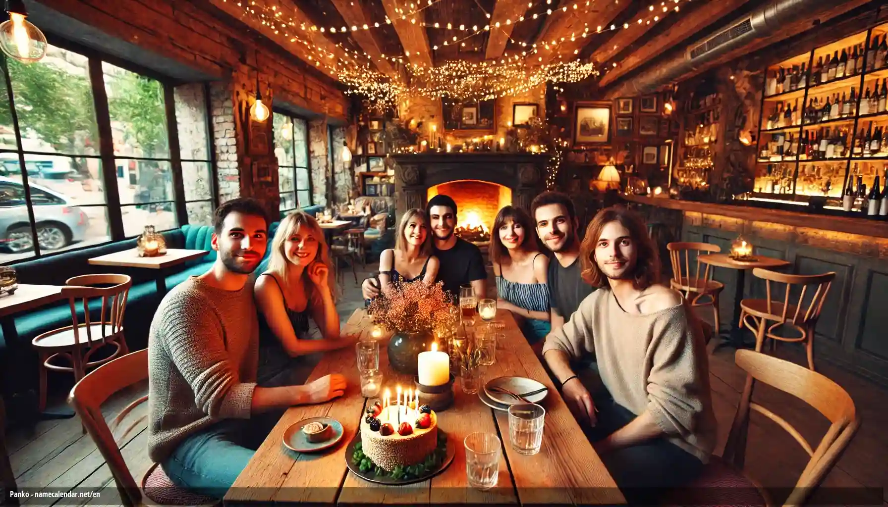 Celebration of name day and name - Panko