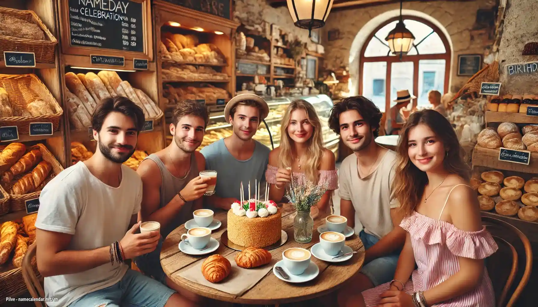 Celebration of name day and name - Pilve