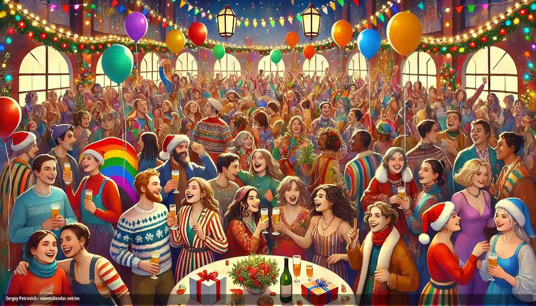 Celebration of name day and name - Sergey Petrovich