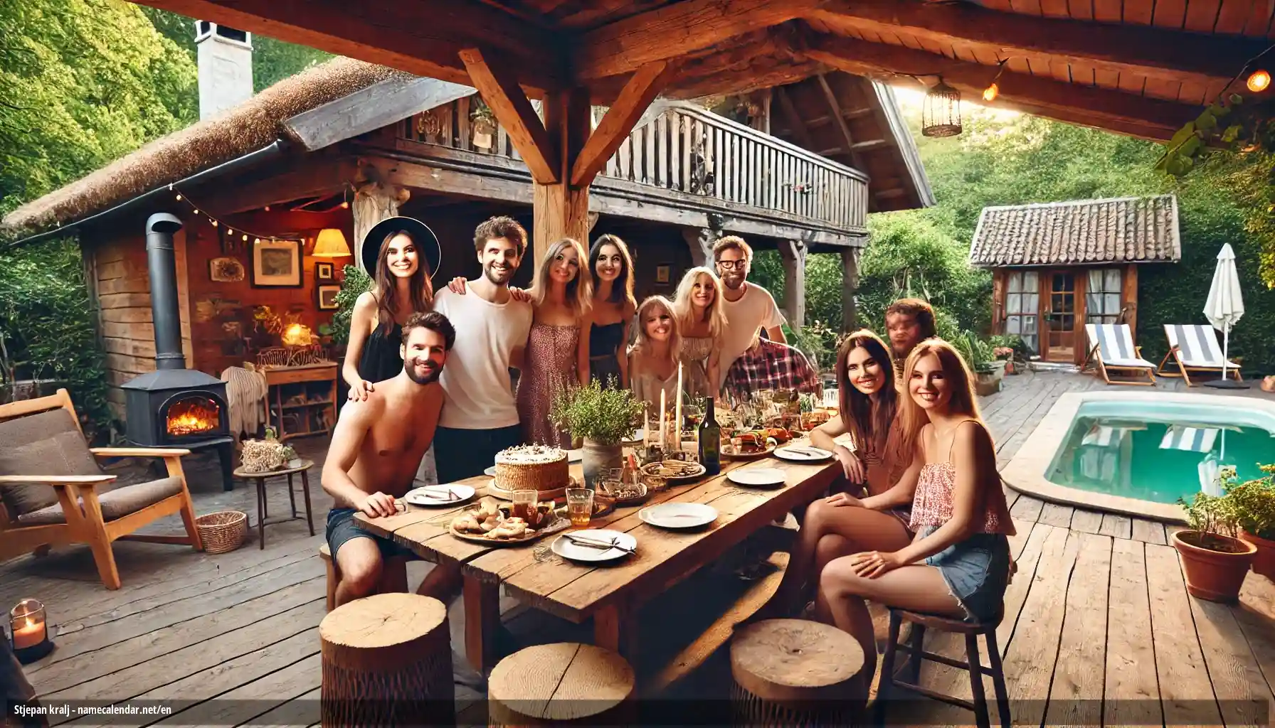 Celebration of name day and name - Stjepan kralj