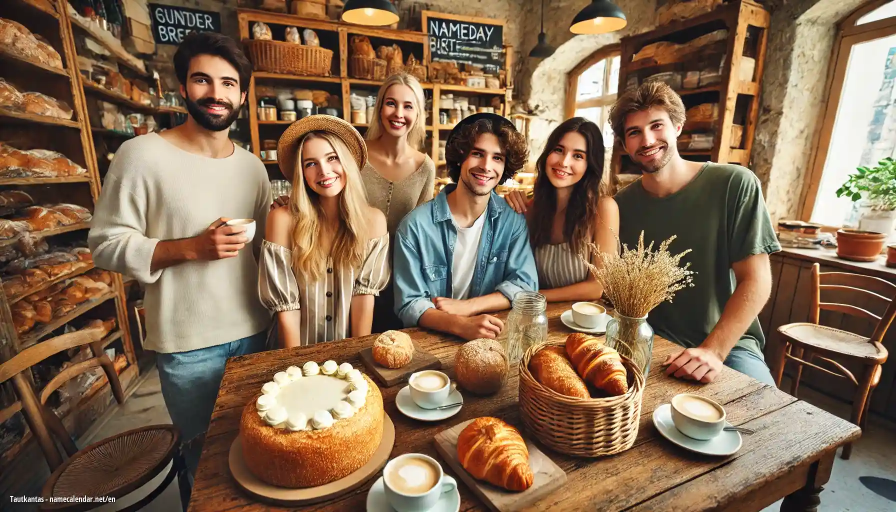 Celebration of name day and name - Tautkantas