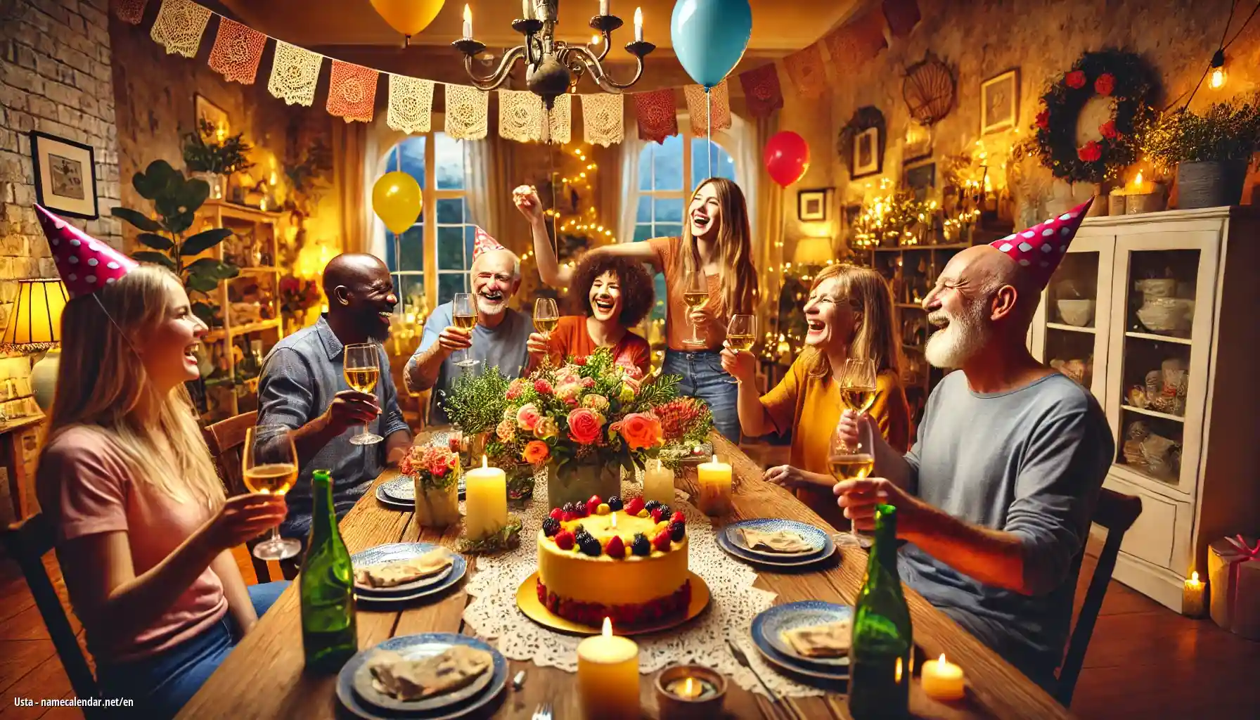 Celebration of name day and name - Usta