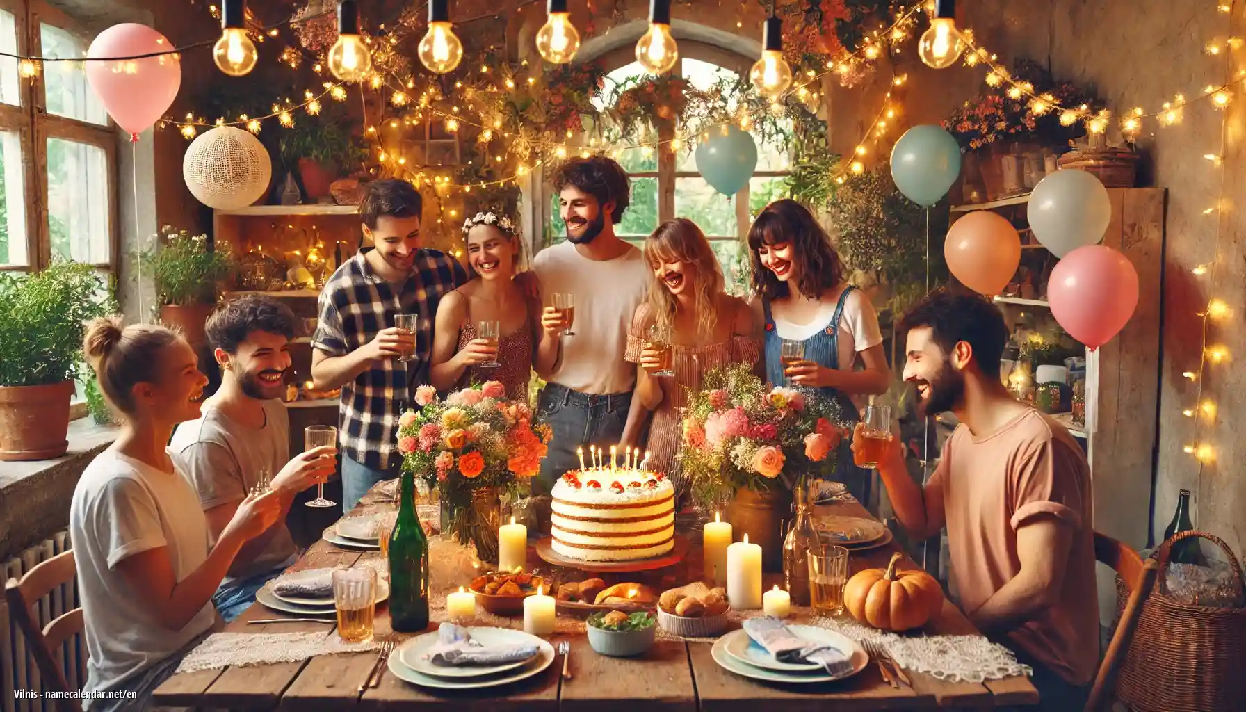 Celebration of name day and name - Vilnis