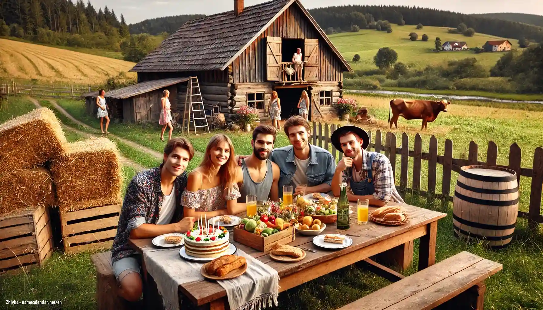 Celebration of name day and name - Zhivka