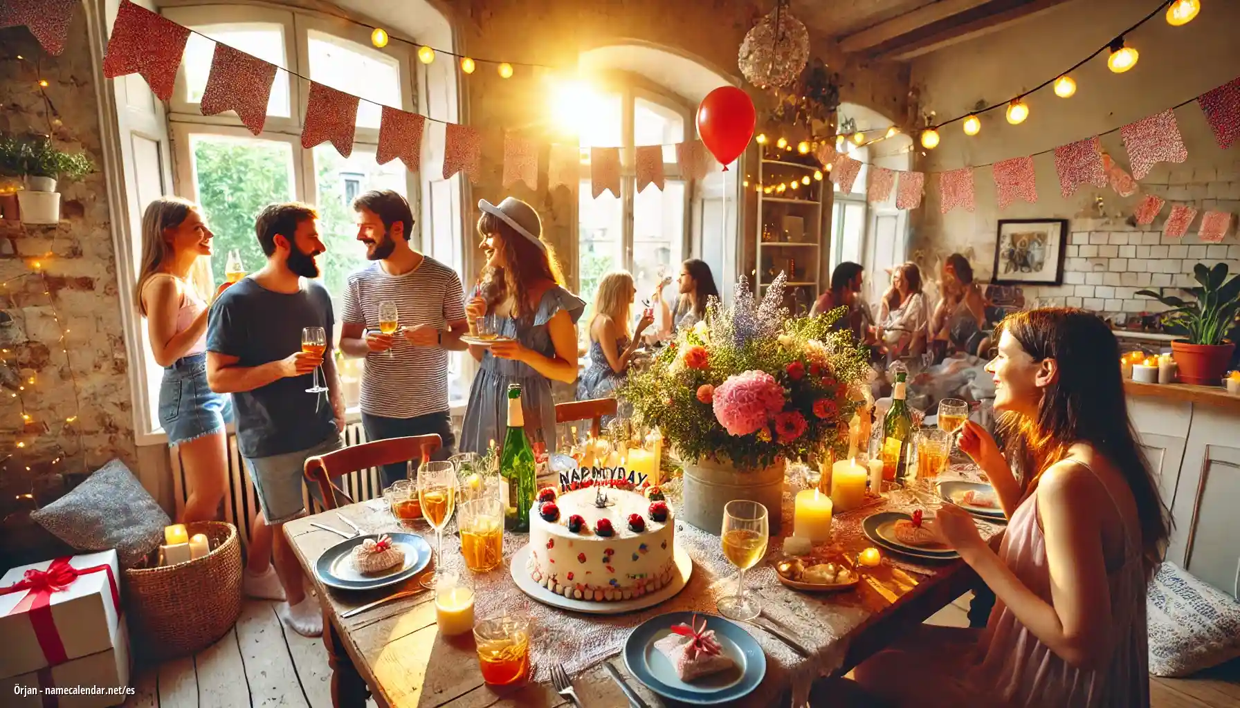 Celebración del onomástico y del nombre - Örjan