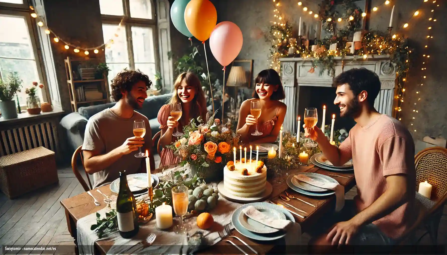 Celebración del onomástico y del nombre - Świętomir