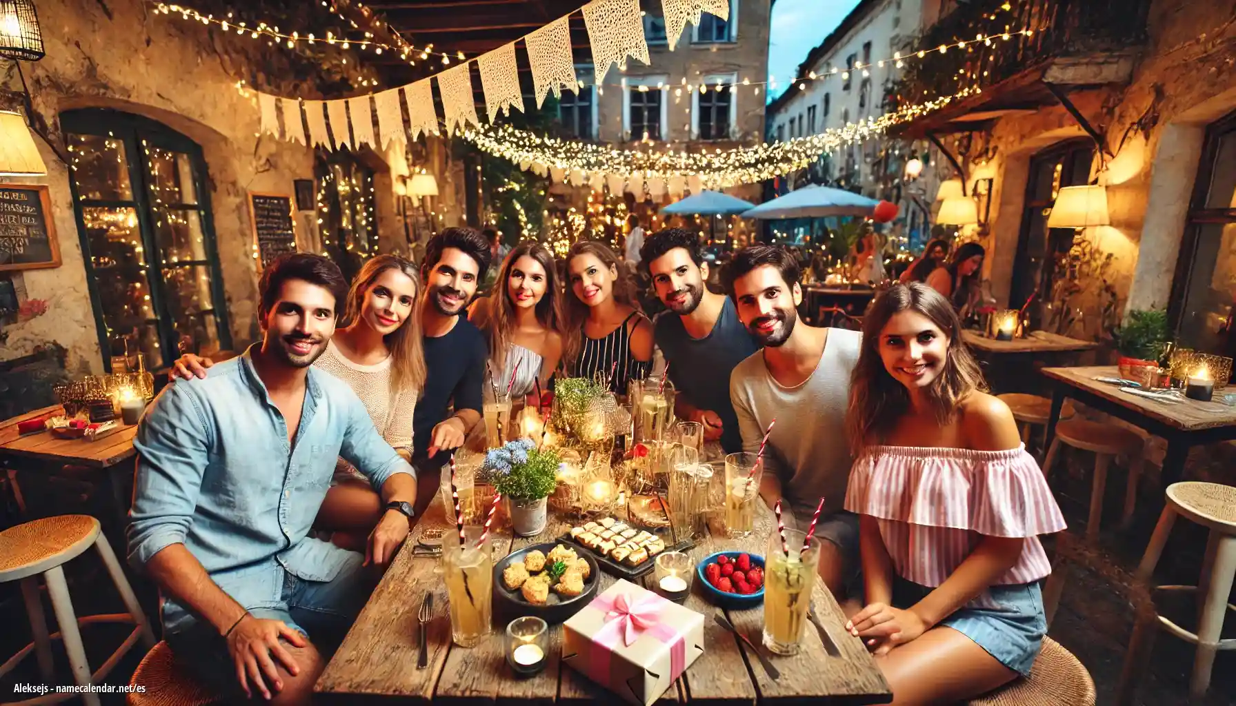 Celebración del onomástico y del nombre - Aleksejs