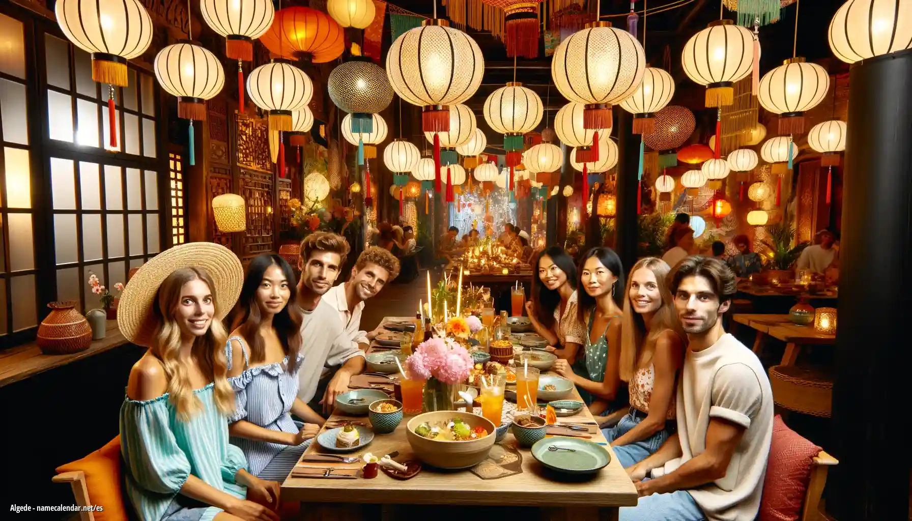 Celebración del onomástico y del nombre - Algede