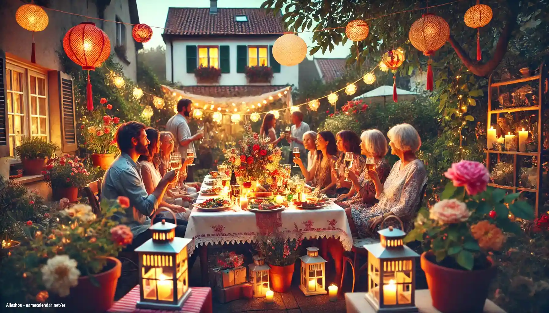 Celebración del onomástico y del nombre - Aliashou