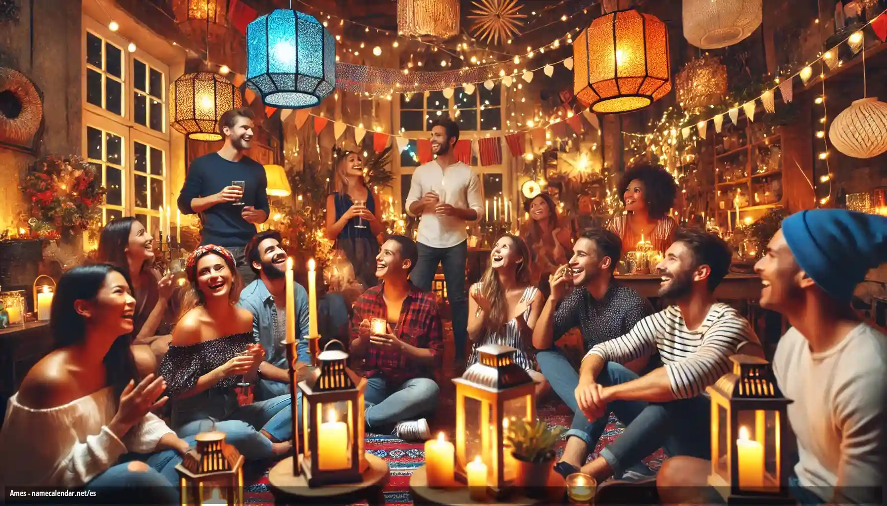 Celebración del onomástico y del nombre - Ames