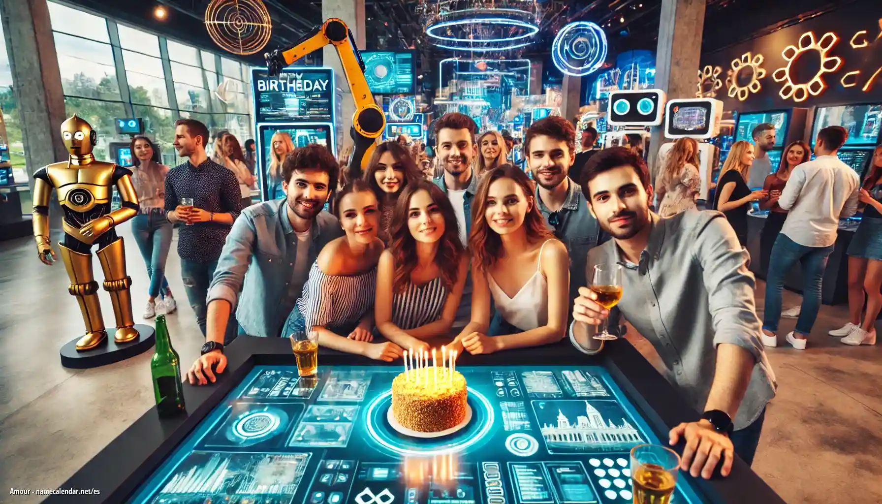 Celebración del onomástico y del nombre - Amour