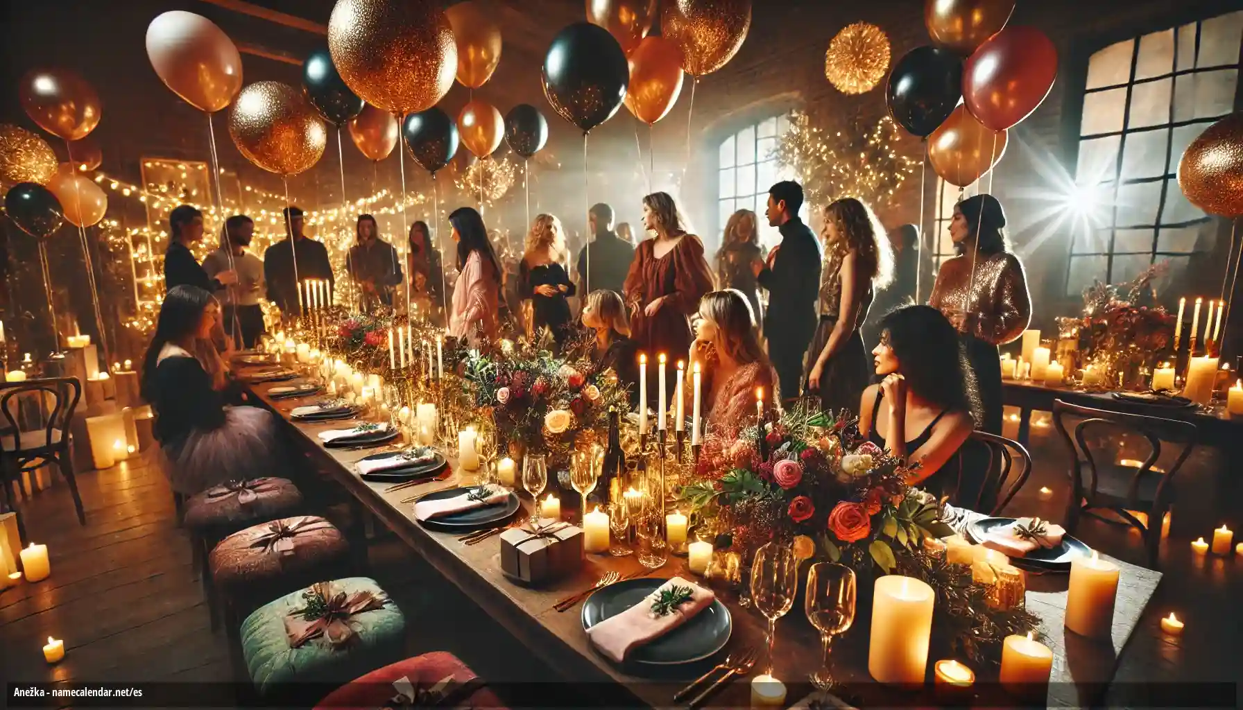 Celebración del onomástico y del nombre - Anežka