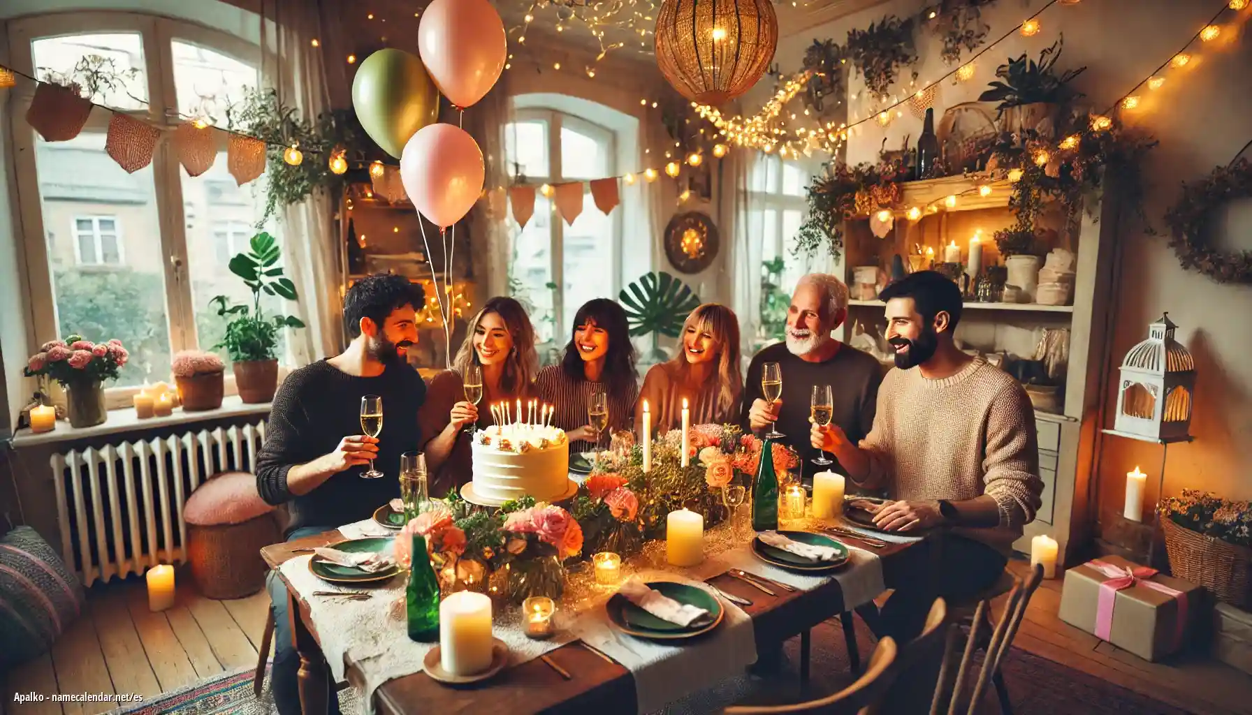 Celebración del onomástico y del nombre - Apalko