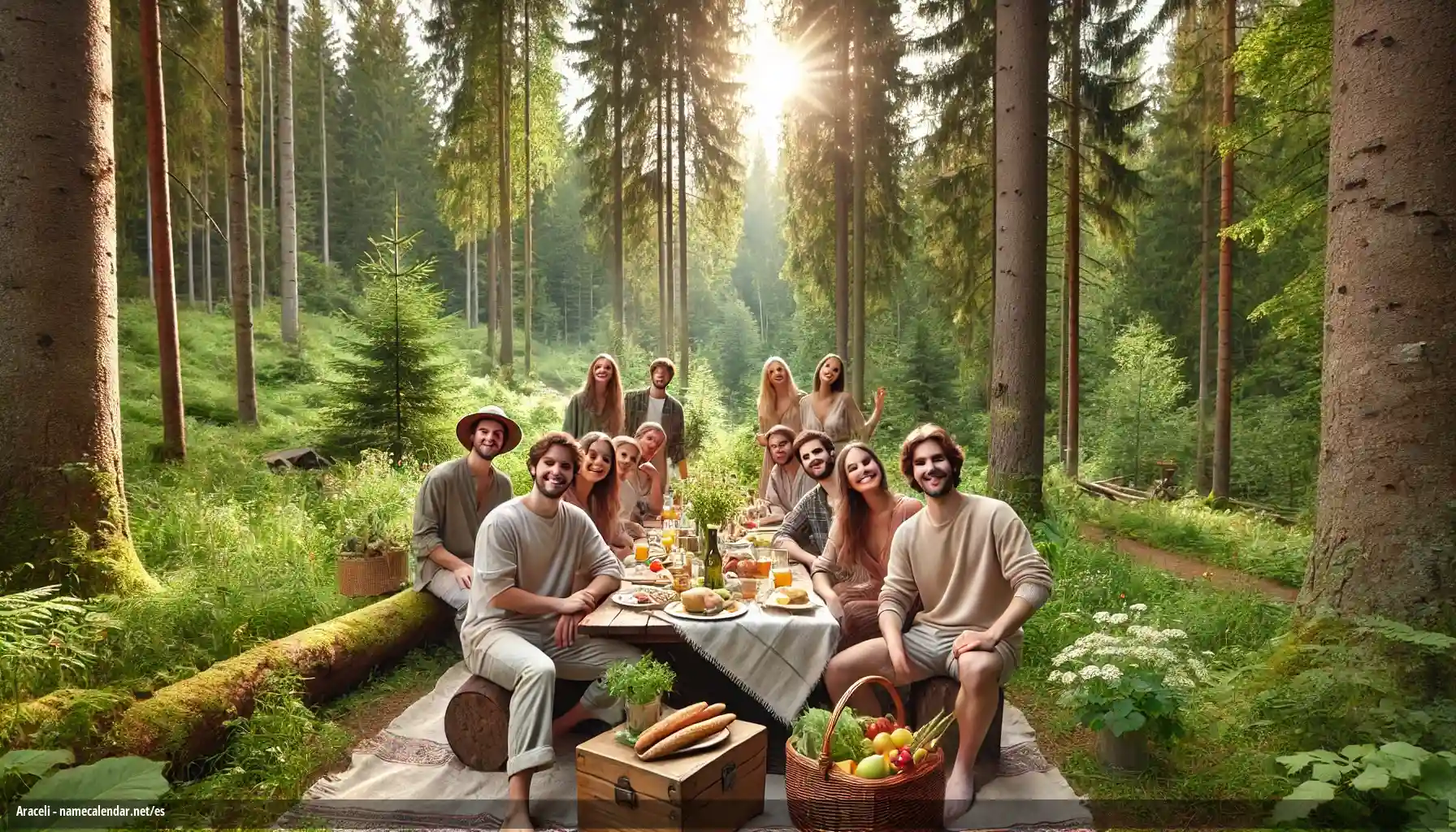 Celebración del onomástico y del nombre - Araceli