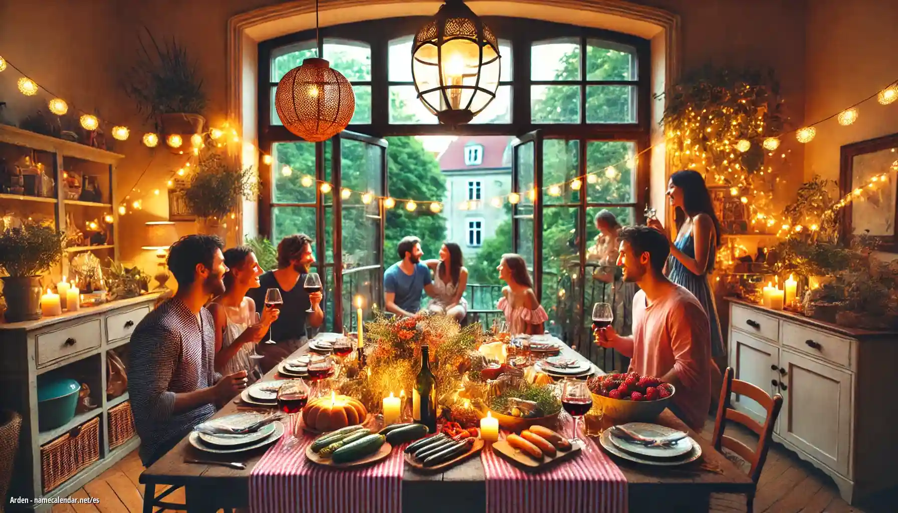 Celebración del onomástico y del nombre - Arden