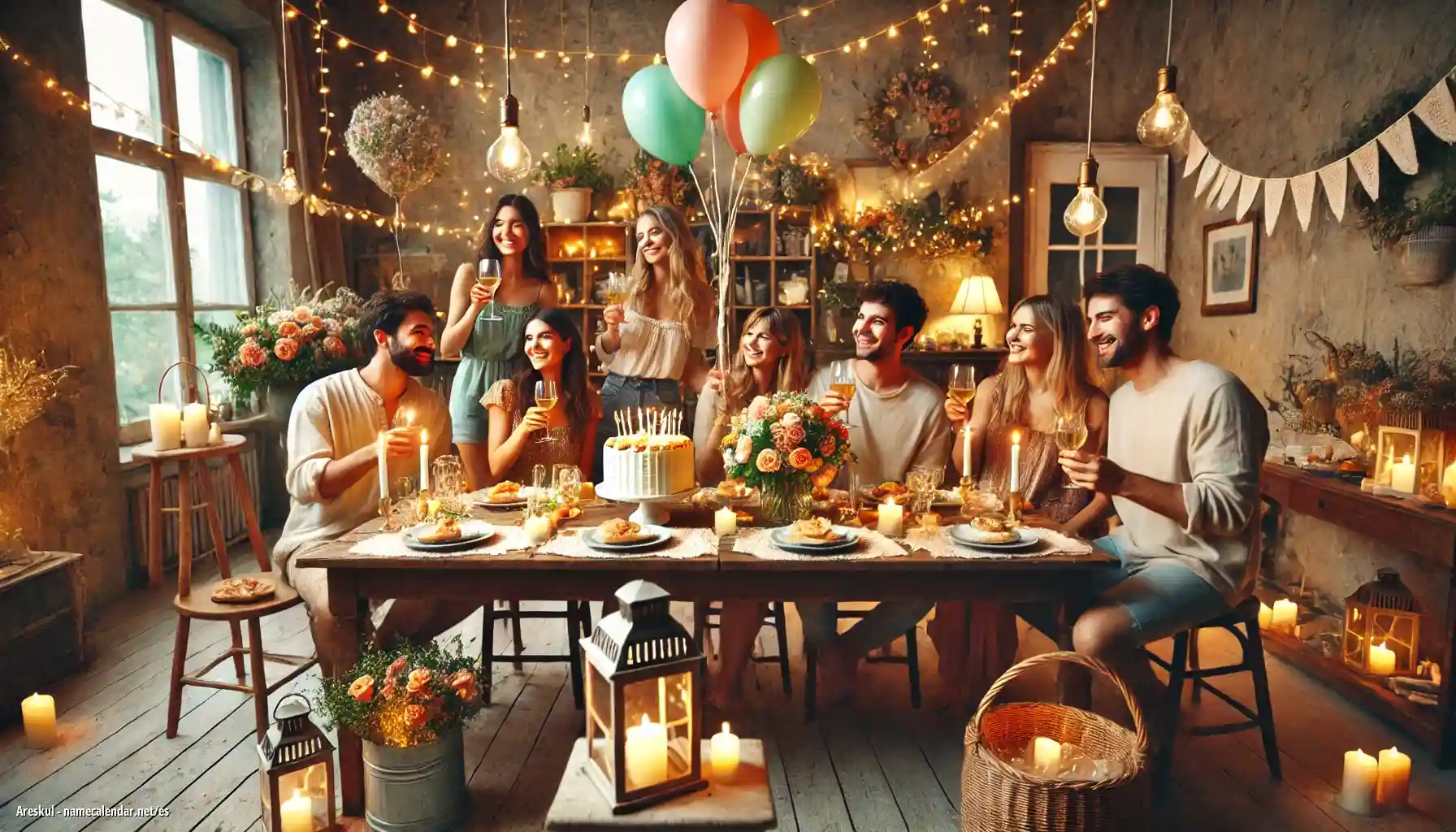 Celebración del onomástico y del nombre - Areskul