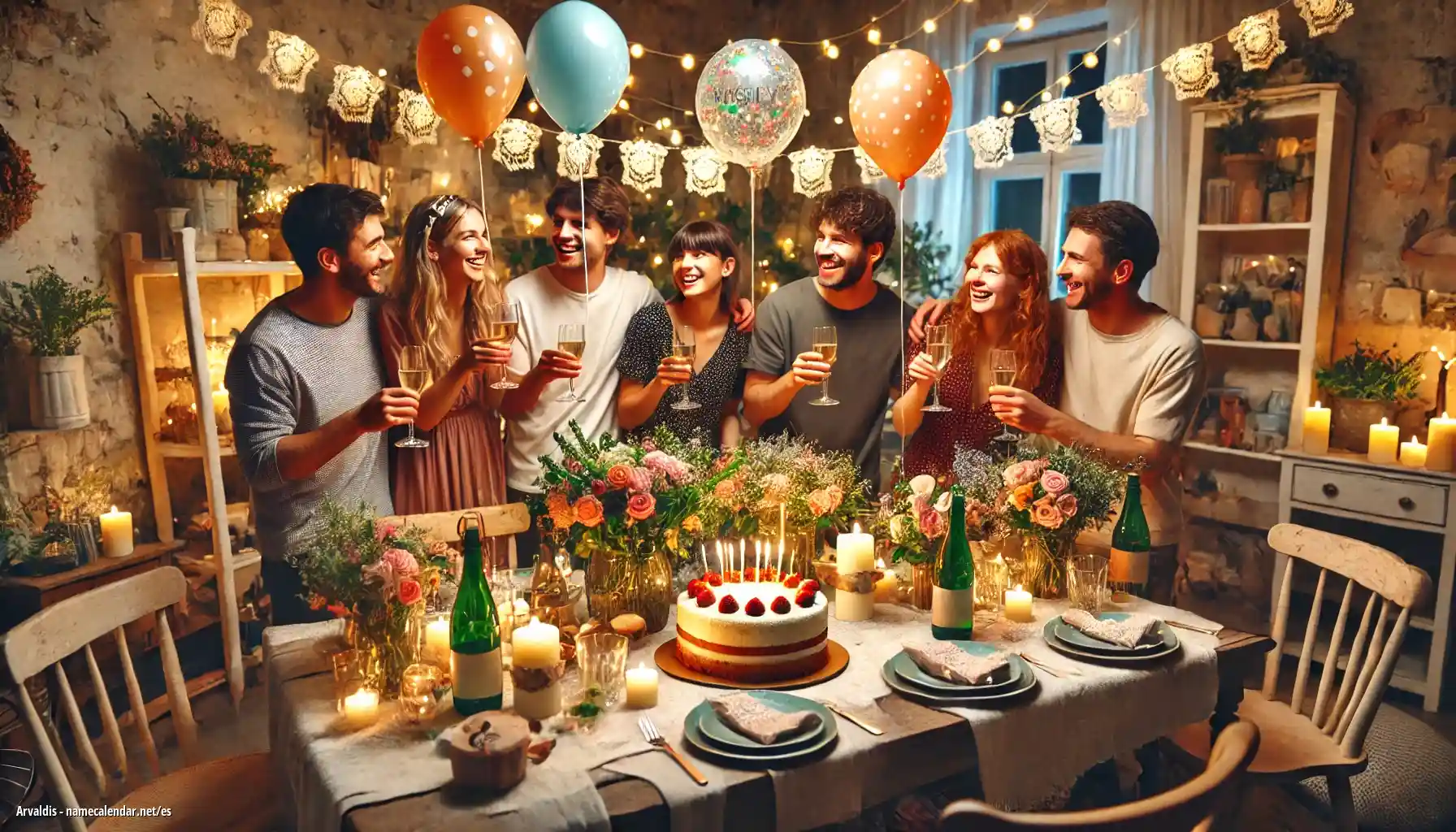 Celebración del onomástico y del nombre - Arvaldis