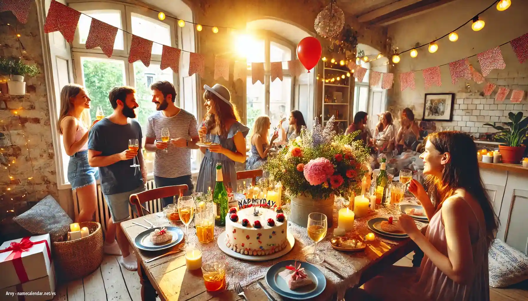 Celebración del onomástico y del nombre - Arvy