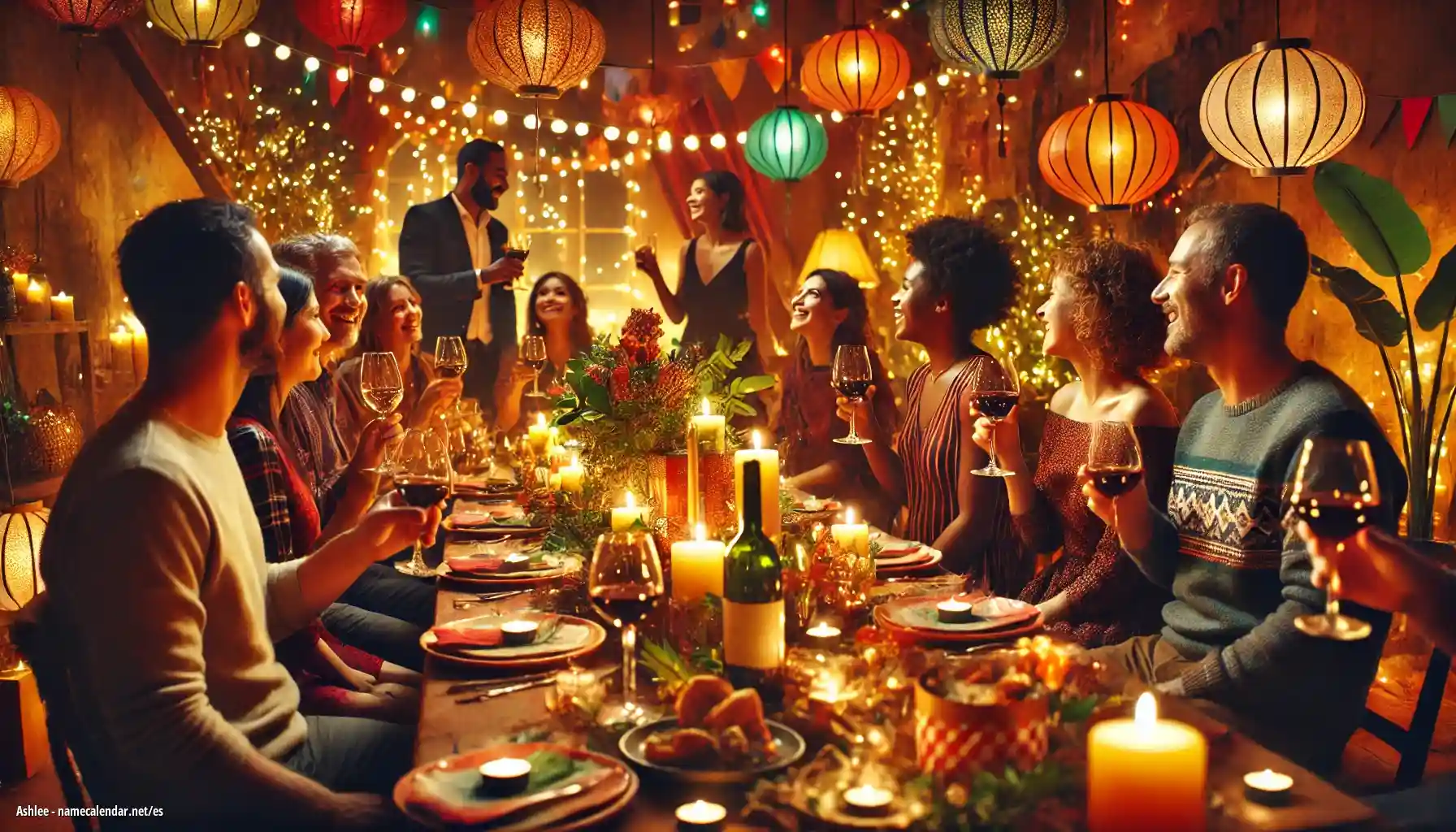 Celebración del onomástico y del nombre - Ashlee