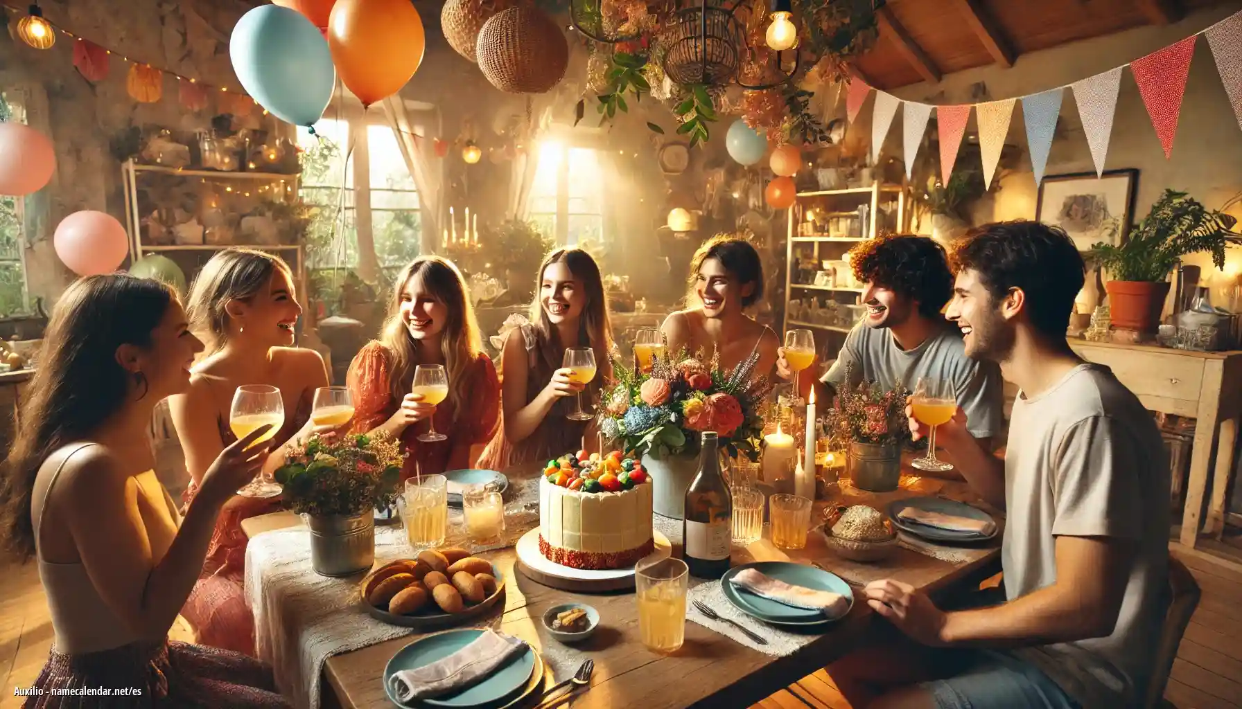 Celebración del onomástico y del nombre - Auxilio