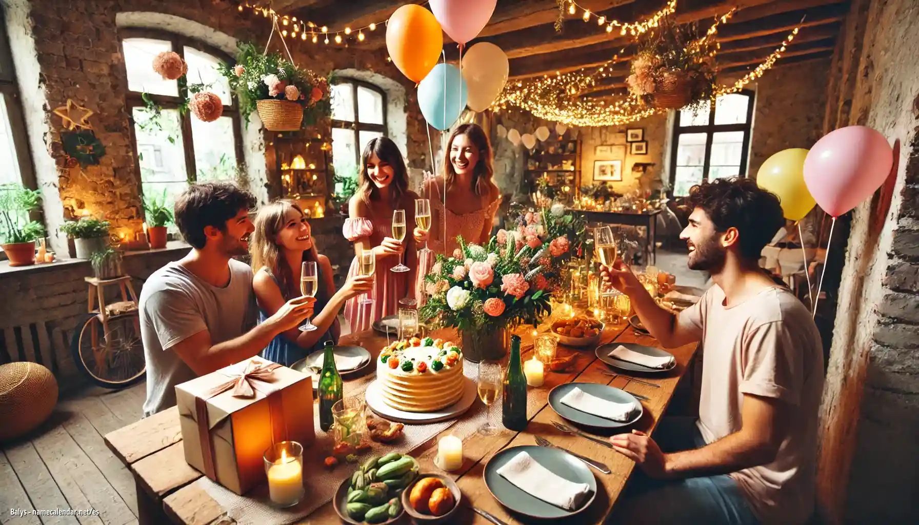 Celebración del onomástico y del nombre - Balys