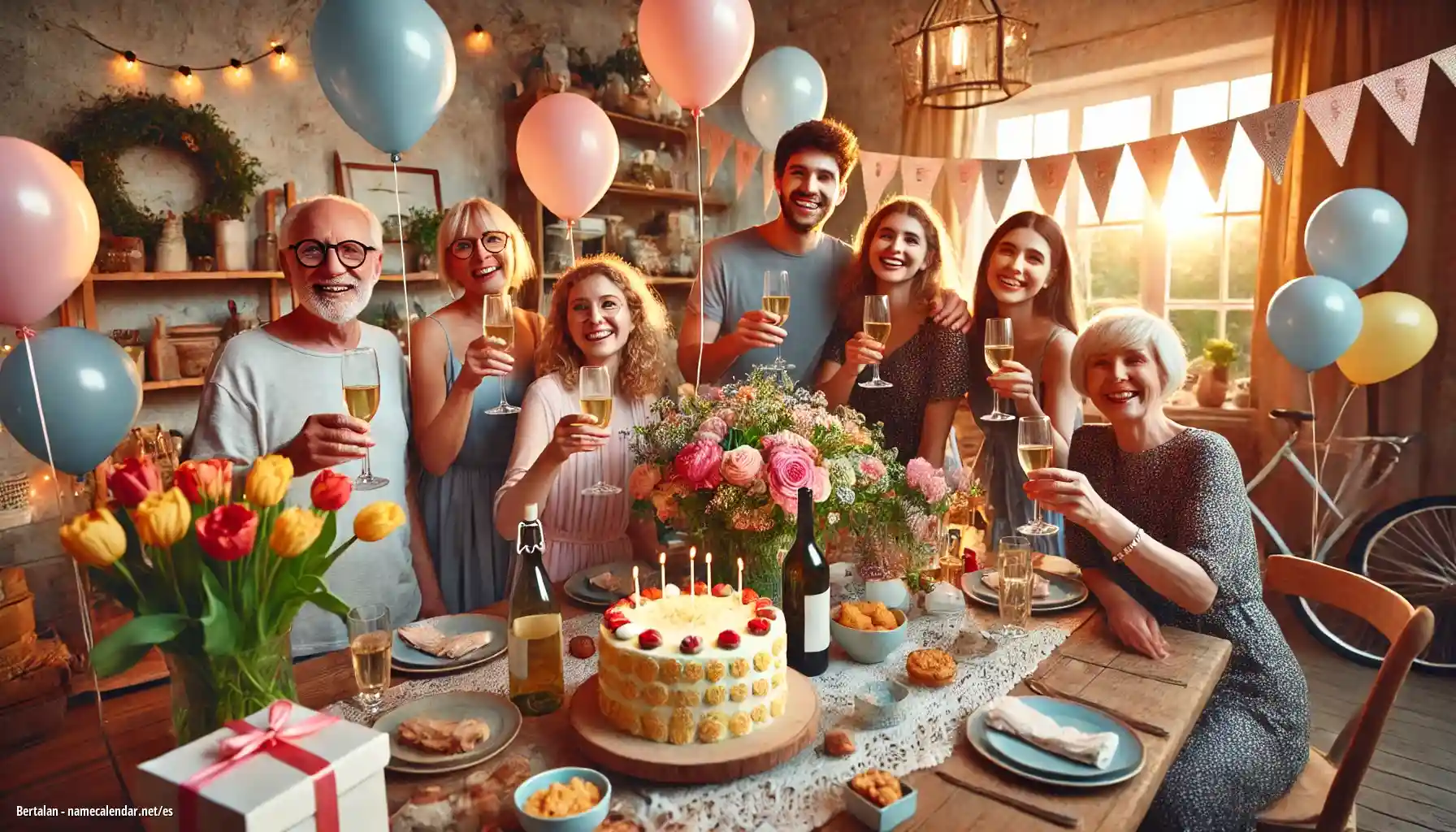 Celebración del onomástico y del nombre - Bertalan