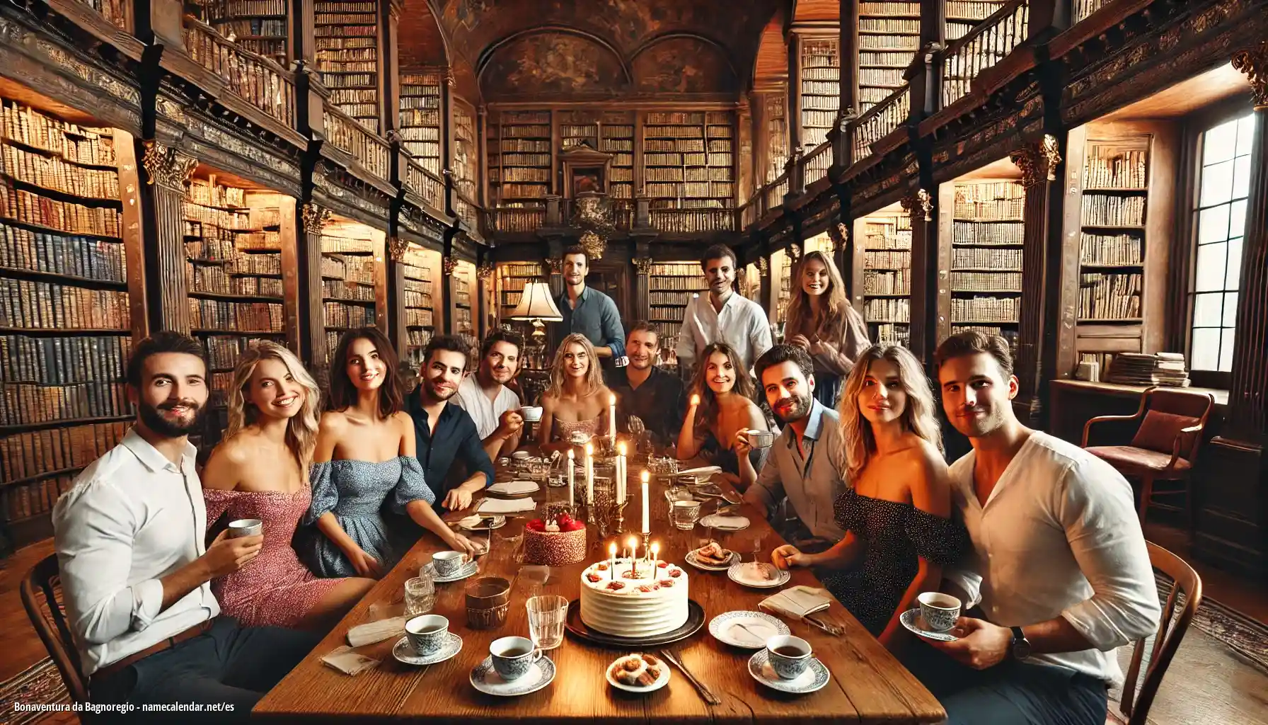 Celebración del onomástico y del nombre - Bonaventura da Bagnoregio