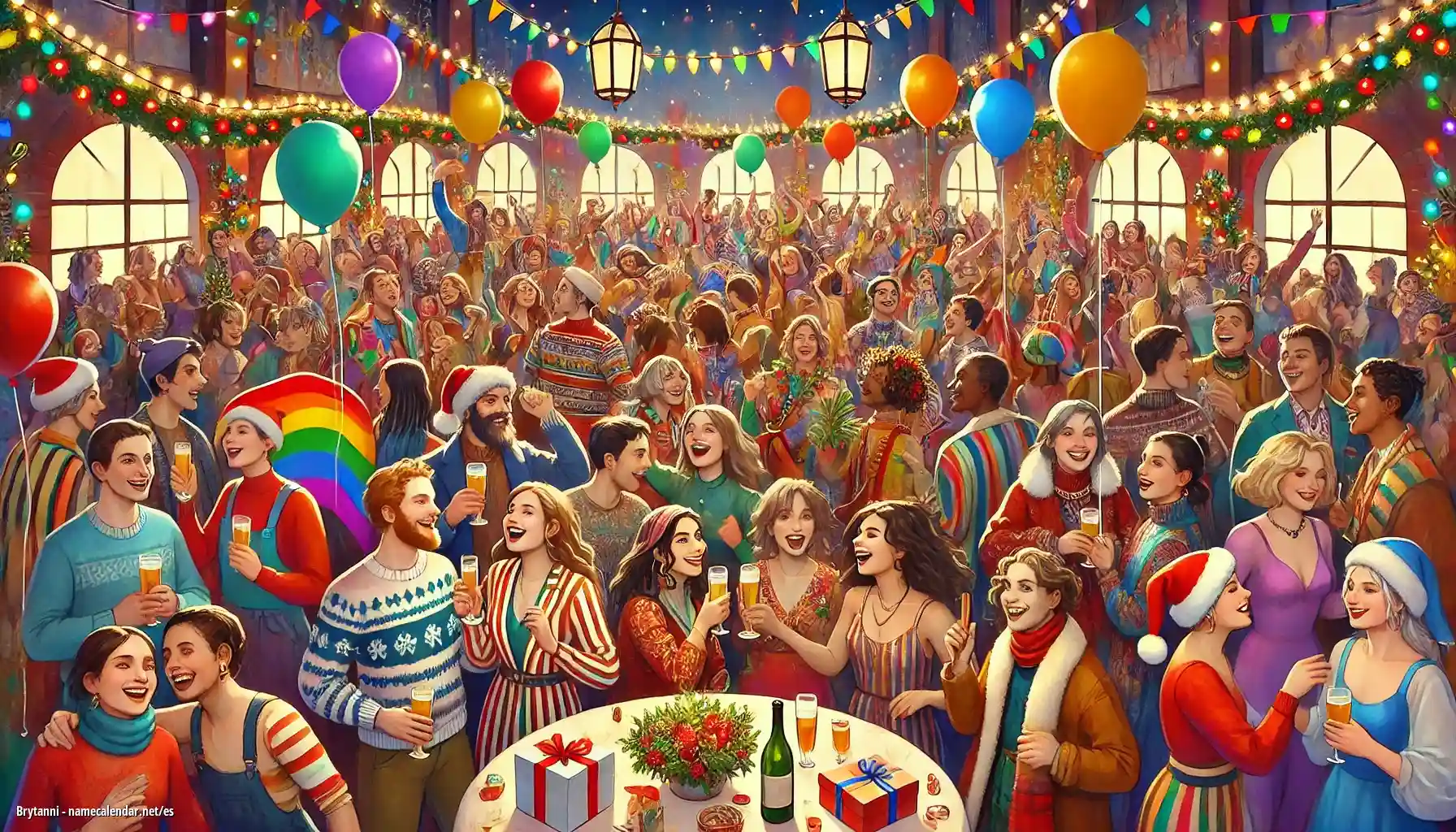 Celebración del onomástico y del nombre - Brytanni