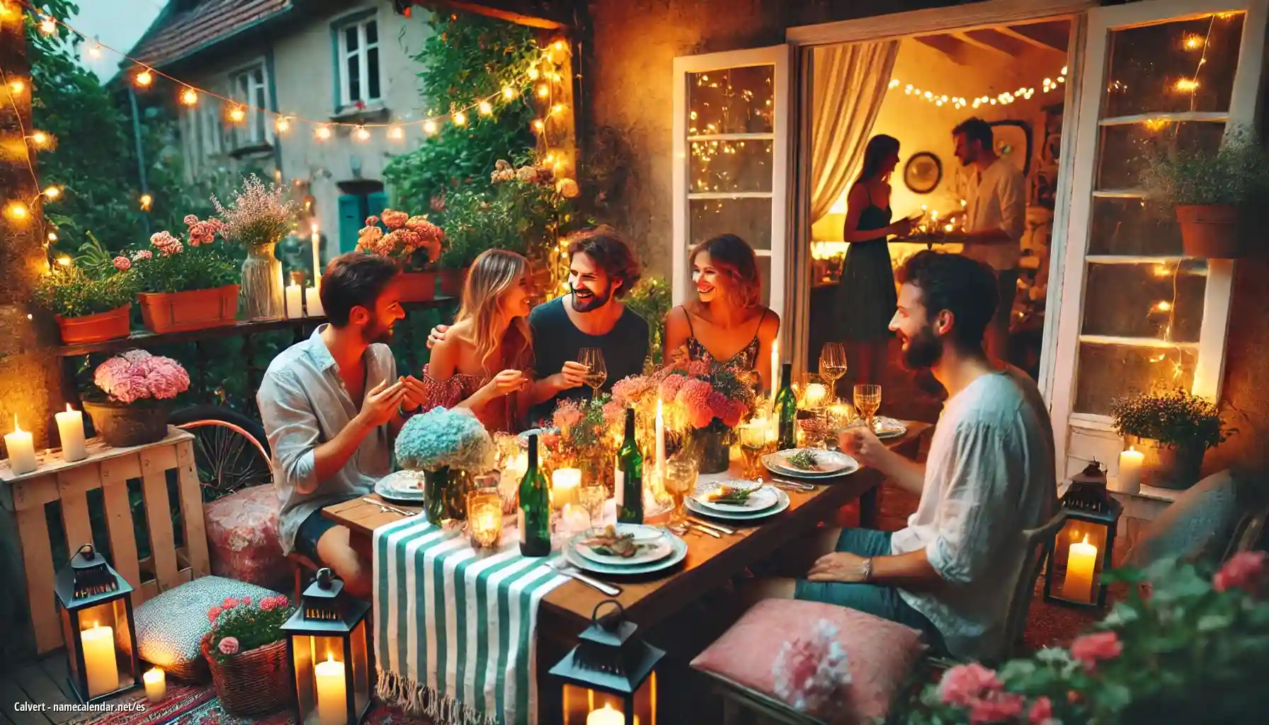 Celebración del onomástico y del nombre - Calvert