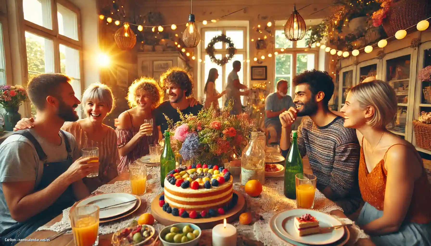 Celebración del onomástico y del nombre - Carlton