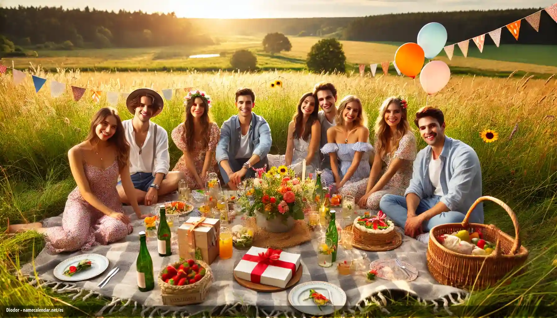 Celebración del onomástico y del nombre - Diodor