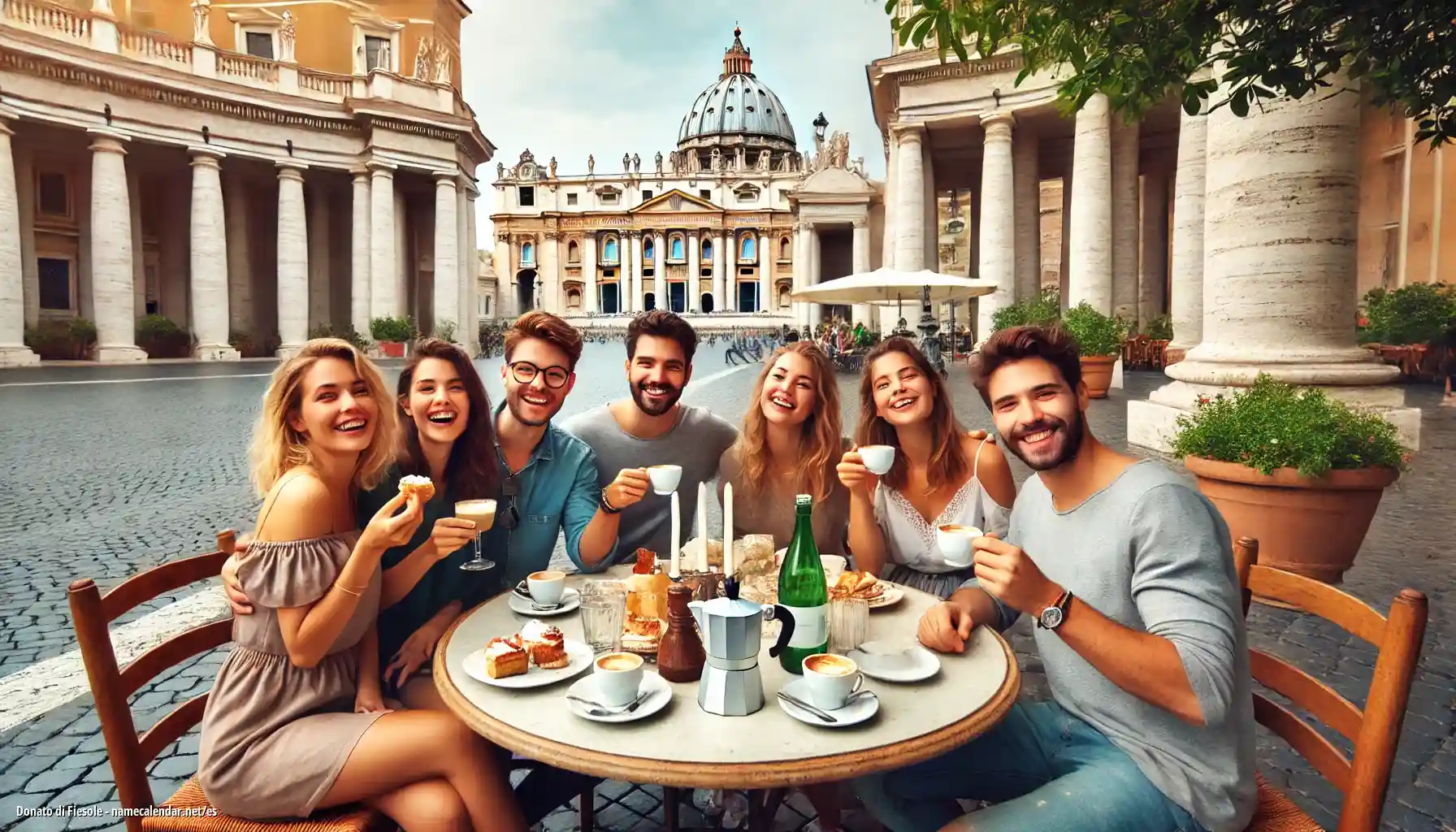 Celebración del onomástico y del nombre - Donato di Fiesole