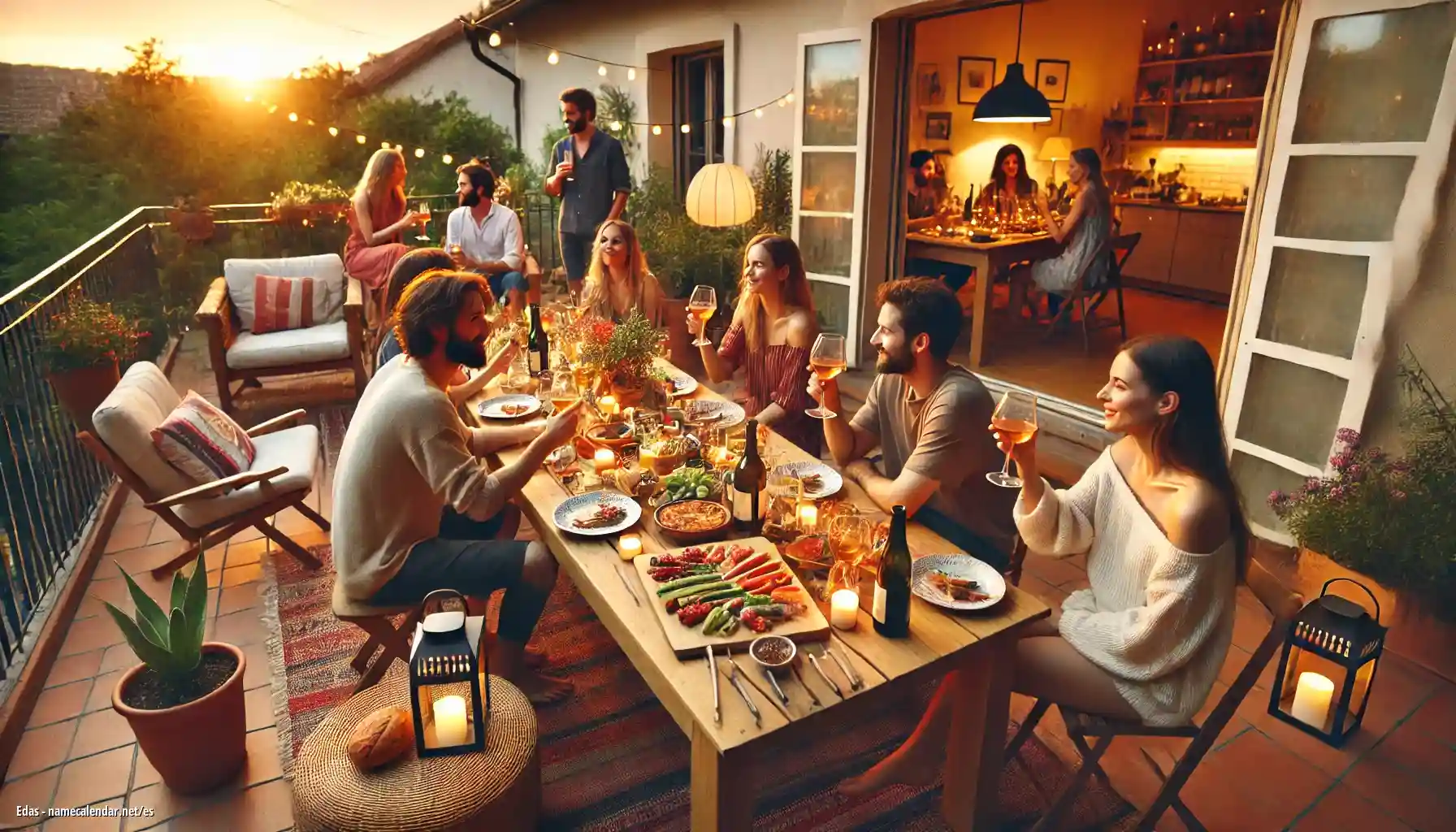 Celebración del onomástico y del nombre - Edas