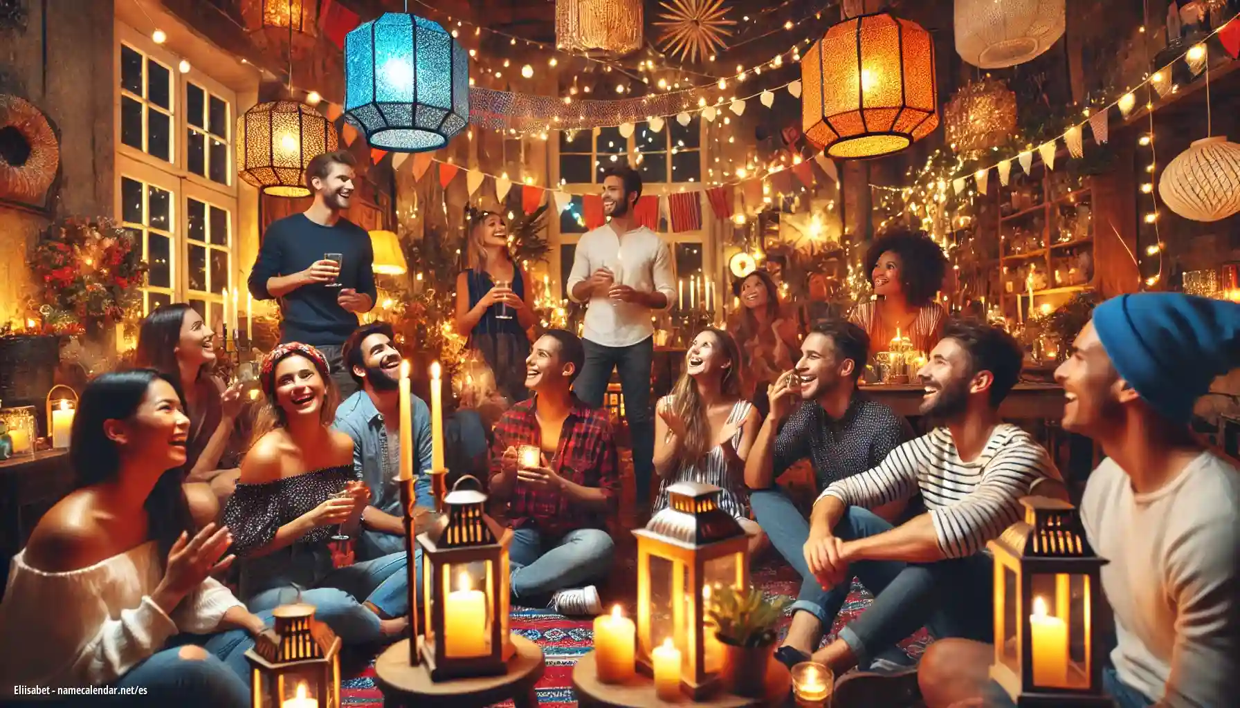 Celebración del onomástico y del nombre - Eliisabet