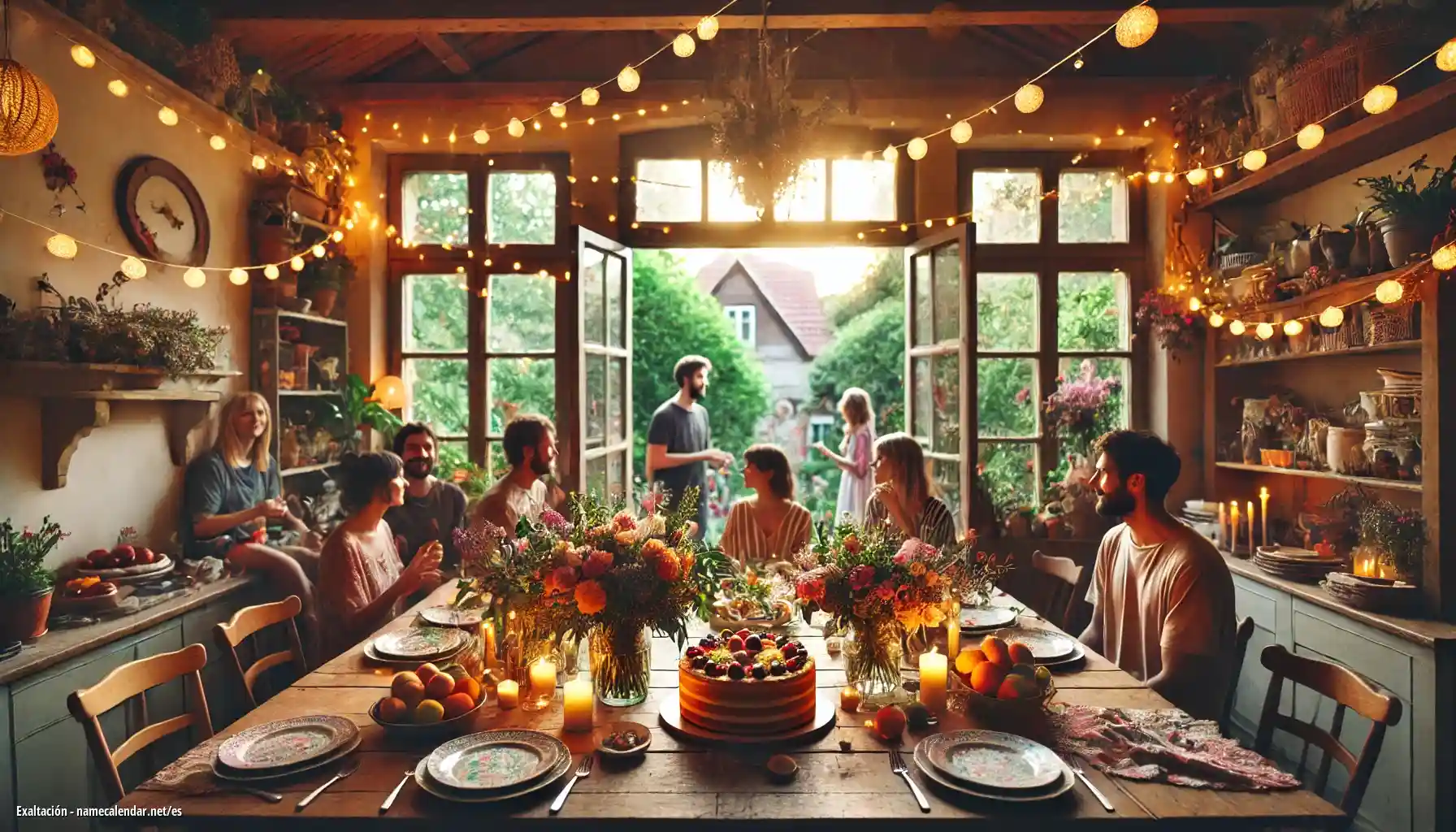 Celebración del onomástico y del nombre - Exaltación