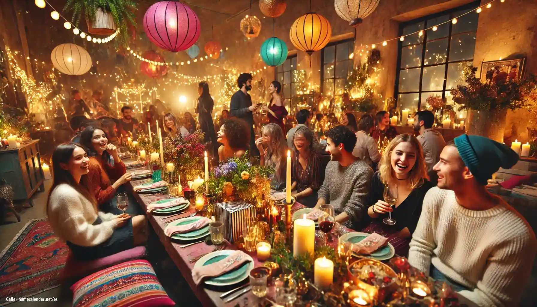 Celebración del onomástico y del nombre - Gaile