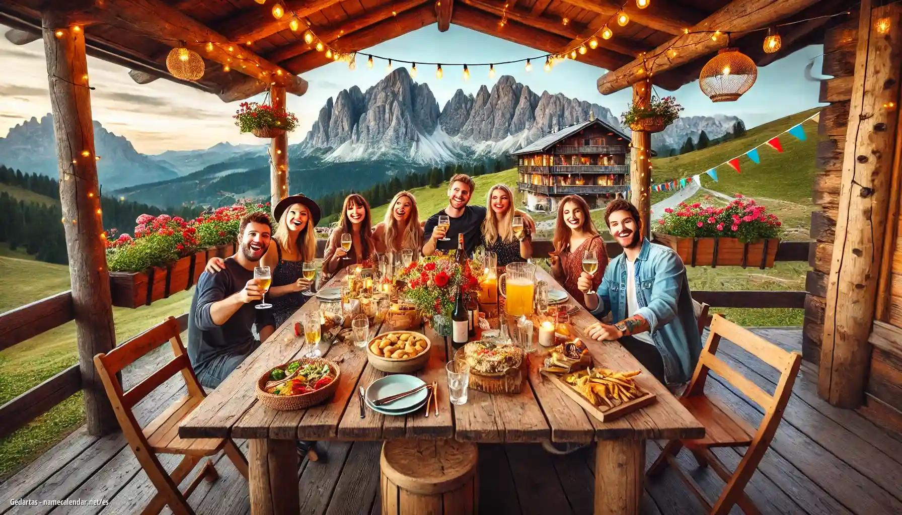 Celebración del onomástico y del nombre - Gedartas