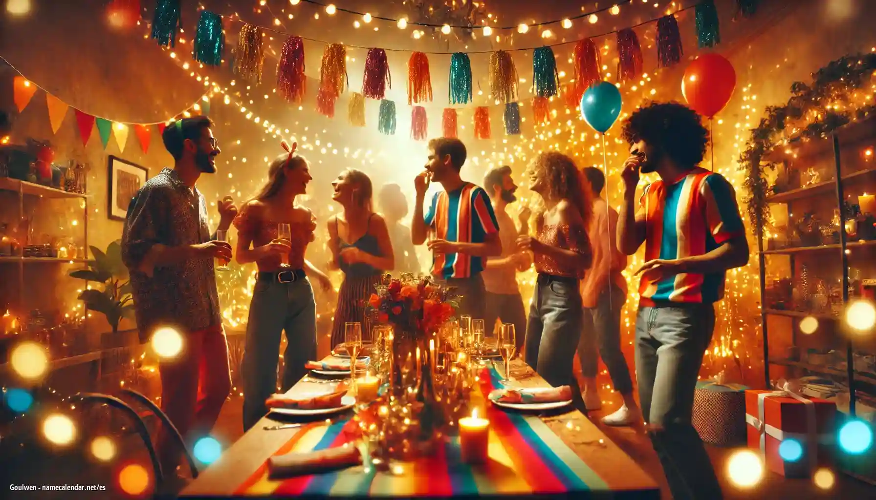 Celebración del onomástico y del nombre - Goulwen