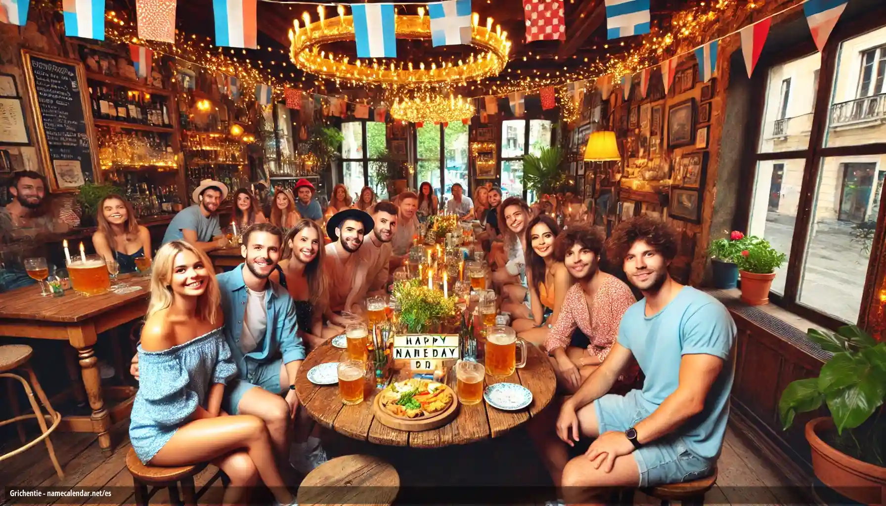 Celebración del onomástico y del nombre - Grichentie